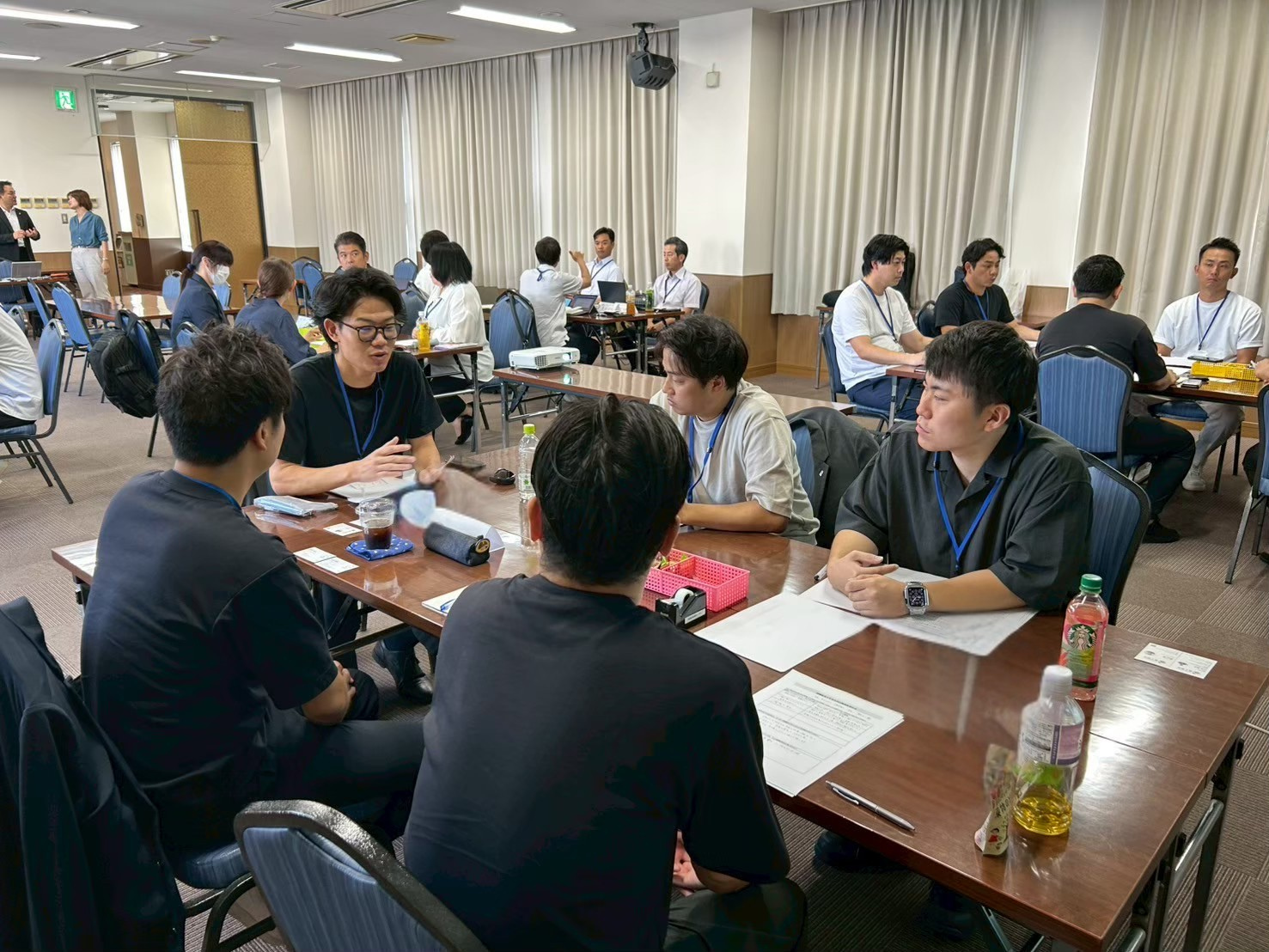 チームワークの様子